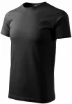 Unisex högre vikt T-shirt, svart