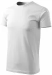 Unisex högre vikt T-shirt, vit Unisex högre vikt T-shirt, vit